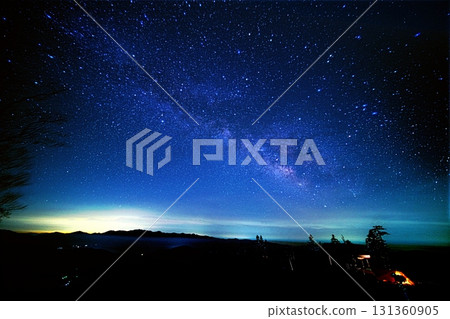 Spring Camp ONTAKE: View of the Milky Way from the Central Alps above the clouds Spring Camp ONTAKE: View of the Milky Way from the Central Alps above the clouds 131360905