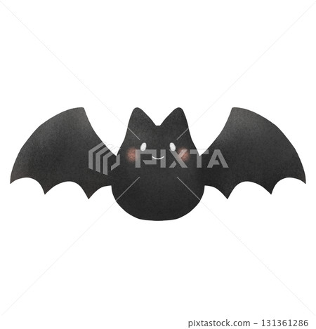 Cute bat [Halloween/Hand-drawn style] 131361286