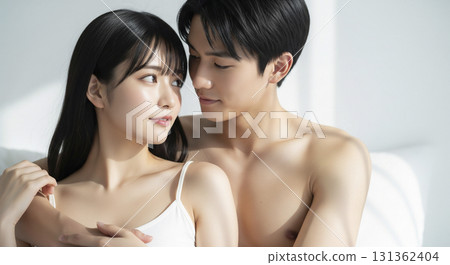 處於親密關係中的男人與女人 131362404