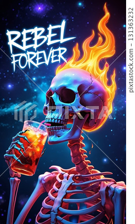 Cosmic Rebel Skull 61-11 131363232