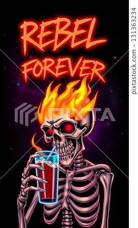 Cosmic Rebel Skull 61-1 131363234