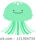 cute jellyfish illustration 131364734