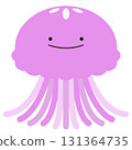 cute jellyfish illustration 131364735