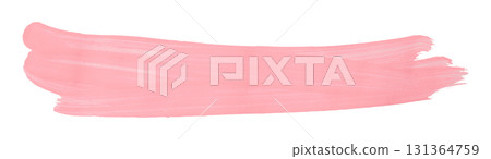 Abstract pink watercolor background. Hand drawn artistic style. Isolated on transparent background. 131364759