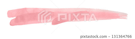 pink watercolor background. Artistic hand paint. Isolated on transparent background. 131364766