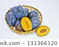 Prunes in a basket 131366120