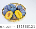 Prunes in a basket 131366121