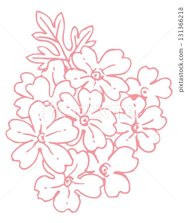 植物素描素材。野花。向量插圖素材。 植物素描素材。野花。向量插圖素材。 131366218