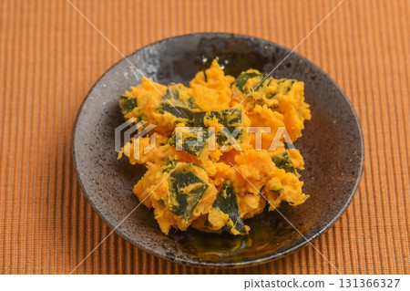 Pumpkin salad with mayonnaise Pumpkin salad with mayonnaise 131366327
