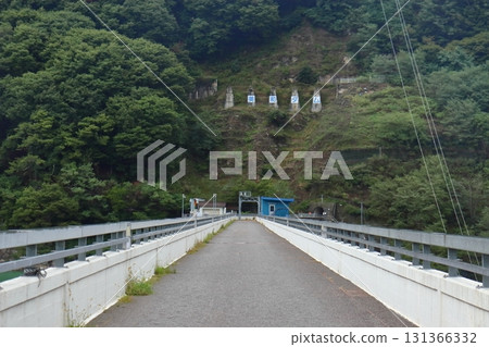 三輪水壩頂部景觀(長野縣伊那市) 三輪水壩頂部景觀(長野縣伊那市) 131366332