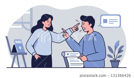 工作中的衝突與情感衝突 131366426