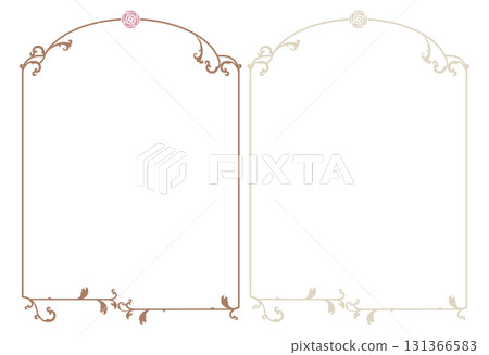 古董玫瑰圖案畫框 古董玫瑰圖案畫框 131366583