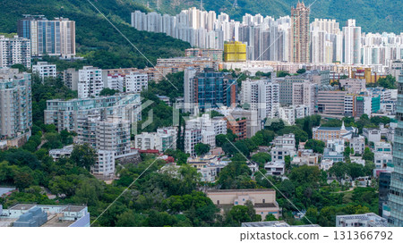Sept 22 2025 Urban View of Kowloon Tong in Hong Kong Sept 22 2025 Urban View of Kowloon Tong in Hong Kong 131366792