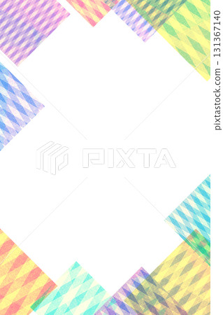 Colorful striped background material 131367140