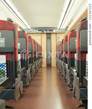 北陸新幹線列車內部座位景觀 北陸新幹線列車內部座位景觀 131367225
