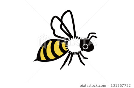 蜜蜂矢量圖 蜜蜂矢量圖 131367732