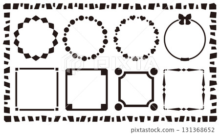 Set of simple frames 131368652