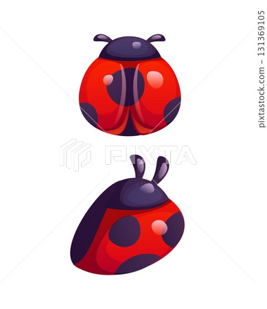 Ladybug cartoon font punctuation semicolon. Red insect kids ABC font element, cute ladybird vector type special symbol. Garden lady bug typeset sign or English alphabet typeface punctuation mark Ladybug cartoon font punctuation semicolon. Red insect kids ABC font element, cute ladybird vector type special symbol. Garden lady bug typeset sign or English alphabet typeface punctuation mark 131369105