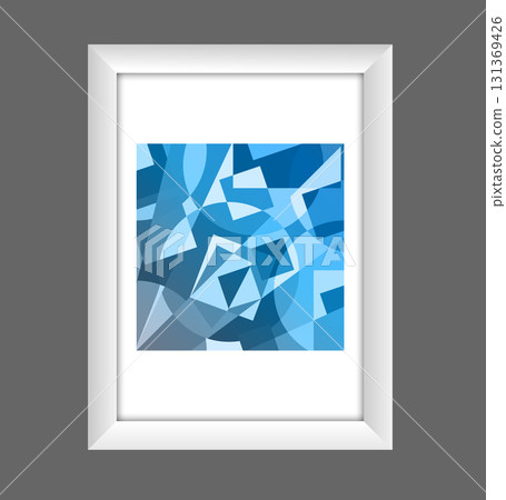 Abstract art. The idea of wall design. A painting with a colorful combination of geometric shapes for the interior of a bedroom, office, room, prints, posters, creative design and creative ideas Abstract art. The idea of wall design. A painting with a colorful combination of geometric shapes for the interior of a bedroom, office, room, prints, posters, creative design and creative ideas 131369426