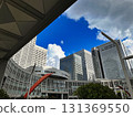 Shinjuku skyscrapers, blue sky and white clouds, daytime 131369550