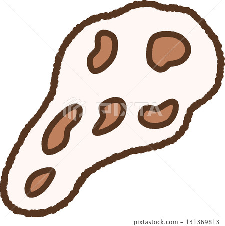 手繪單圖示插圖食物馕 手繪單圖示插圖食物馕 131369813