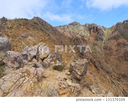 那須朝日山頂的岩石區 那須朝日山頂的岩石區 131370109