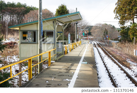 青森縣八戶市八戶線陸奧白濱月台 青森縣八戶市八戶線陸奧白濱月台 131370146