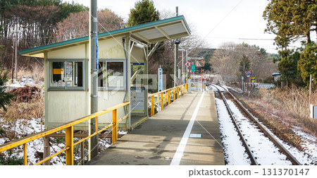 青森縣八戶市八戶線陸奧白濱月台 青森縣八戶市八戶線陸奧白濱月台 131370147