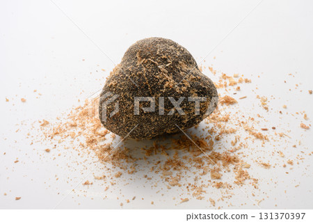 Wild yam from Tanba Sasayama on a white background Wild yam from Tanba Sasayama on a white background 131370397