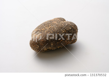 Wild yam from Tanba Sasayama on a white background 131370532