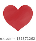 手繪心形 - 鮮豔的紅色色調，體現四季 131371262