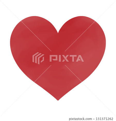 手繪心形 - 鮮豔的紅色色調,體現四季 手繪心形 - 鮮豔的紅色色調,體現四季 131371262