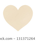 手繪心形-自然柔和的灰白色 131371264