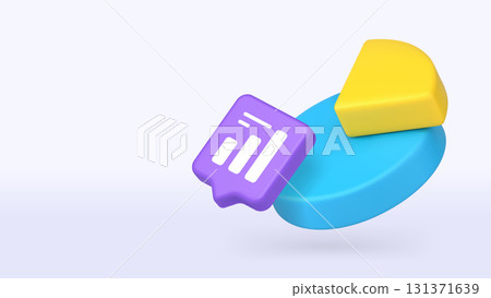 Colorful Pie Chart And Bar Graph For Business Copy Space Banner Vector Illustration Colorful Pie Chart And Bar Graph For Business Copy Space Banner Vector Illustration 131371639