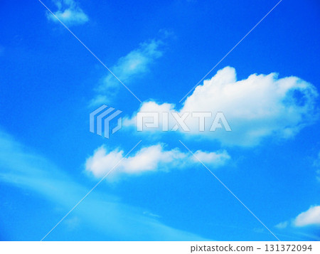 藍天白雲美麗風景 藍天白雲美麗風景 131372094