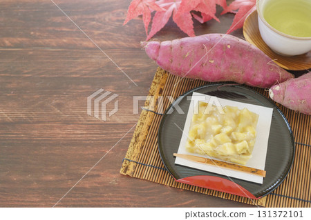 Tokai region local sweets | Oni Manju (sweet potato manju) image Tokai region local sweets | Oni Manju (sweet potato manju) image 131372101