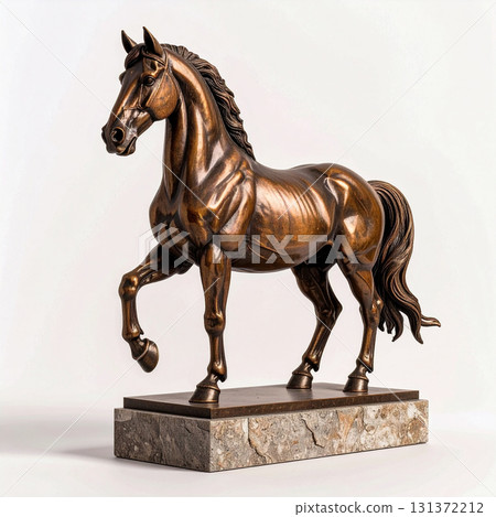 horse statue, monument, sculpture, horse, interior, ornament, bronze, figure, animal, classic, artwork, elegant, display, structure, decoration, collectible, figurine, traditional, art, design, antiqu 131372212