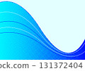 Blue curve background 131372404
