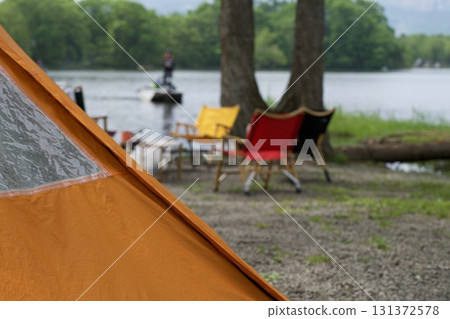 享受露營 131372578