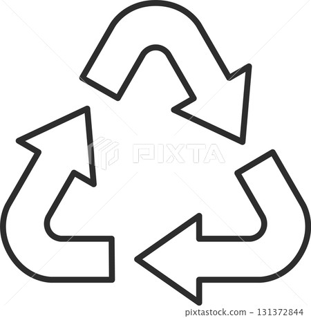Rotating arrow icon Rotating arrow icon 131372844
