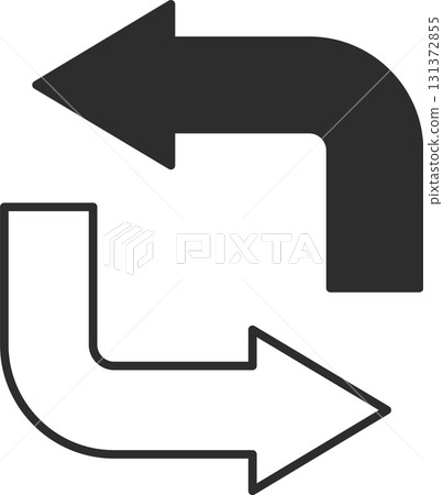 Rotating arrow icon Rotating arrow icon 131372855