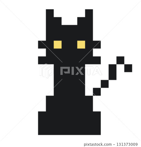 Halloween, pixel art illustration. Halloween, pixel art illustration. 131373009