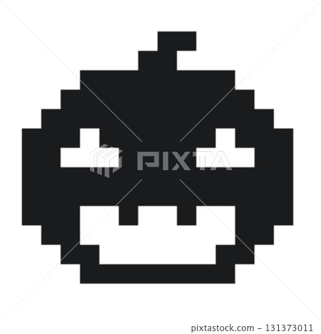 Halloween, pixel art illustration. Halloween, pixel art illustration. 131373011