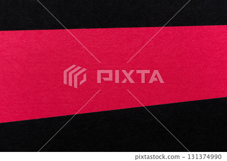 Overlapping red and black construction paper Overlapping red and black construction paper 131374990