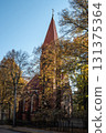 St. Adalbert's Church was built in 1904 in Amalienau districtl. Kaliningrad, Russia 131375364