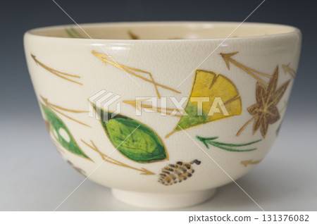 吹寄繪茶碗 1 |贊岐理平燒第 14 代喜多理平製作的抹茶碗 131376082