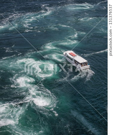 Minamiawaji City, Hyogo Prefecture - Scenery of the Naruto Bridge and whirlpools 131376537