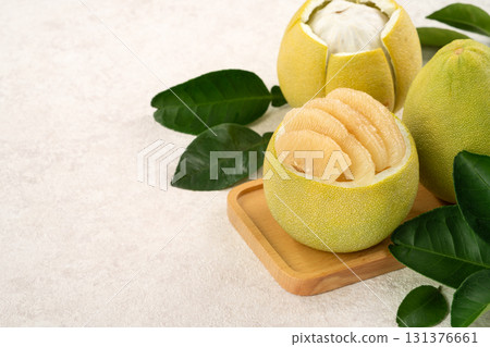 柚子 中秋節 文旦 背景 pomelo Moon Festival ユズ ゆず ぶんたん 十五夜 131376661