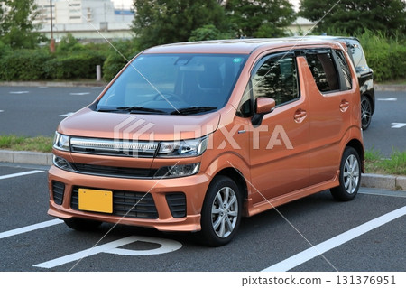 Parked light vehicle 131376951