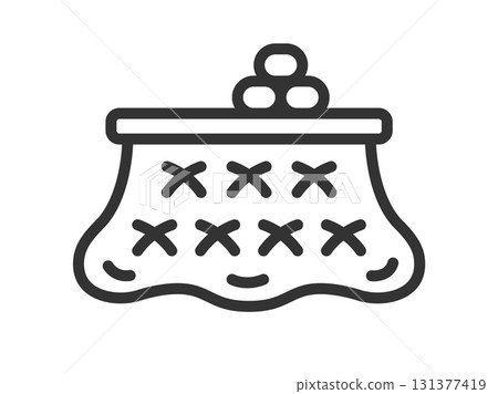 被爐和橘子圖示的插圖（線條畫） 131377419